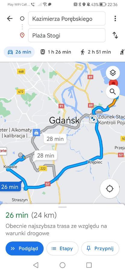 Przytulna Kawalerka Z Ogrodem Apartment Gdansk Luaran gambar