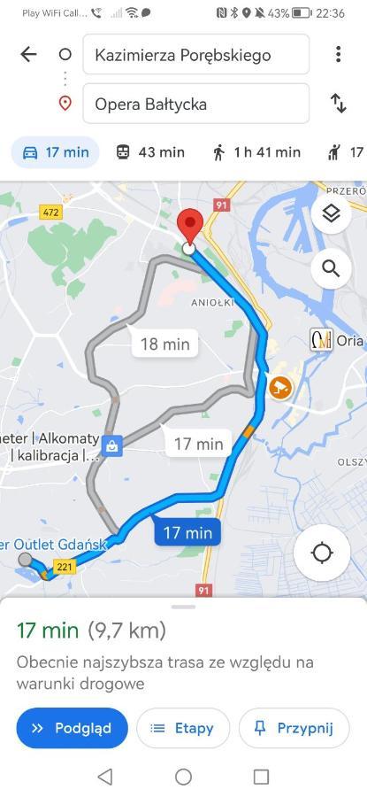 Przytulna Kawalerka Z Ogrodem Apartment Gdansk Luaran gambar
